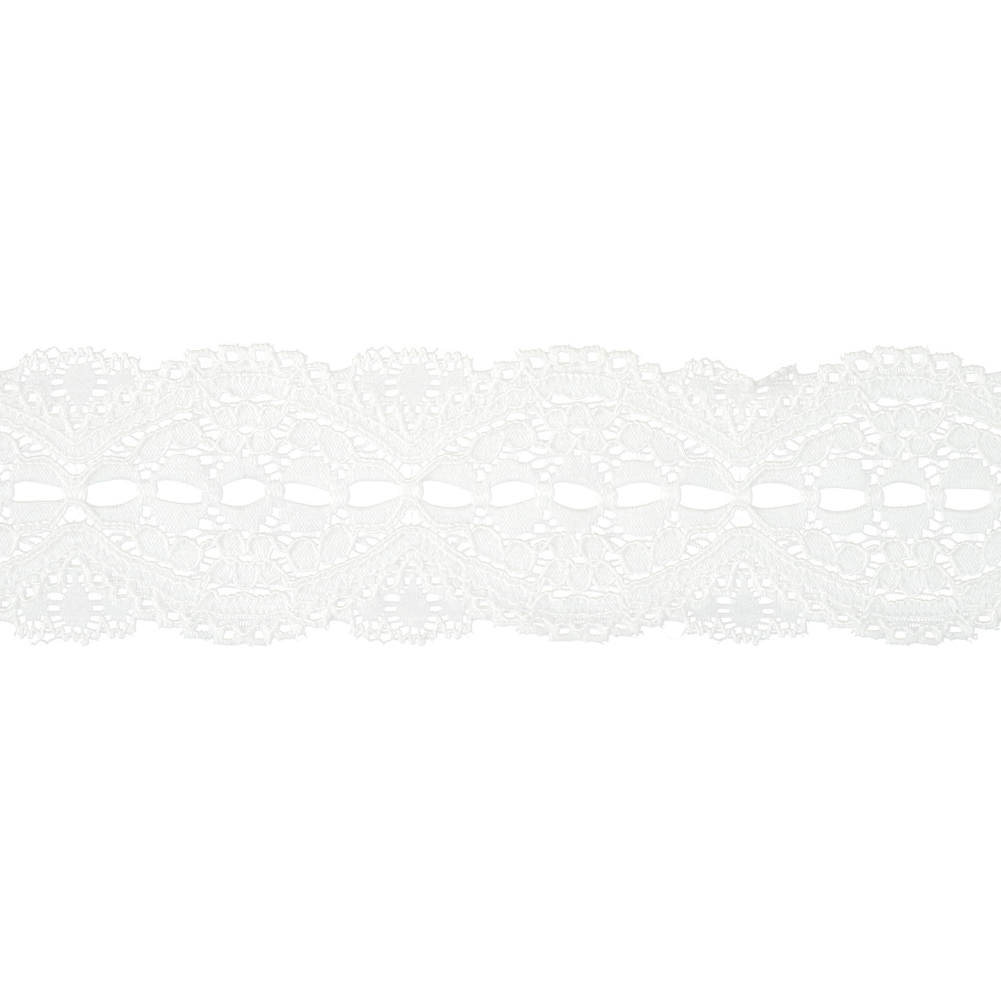 1.6" White Lace Trim by Celebrate It®